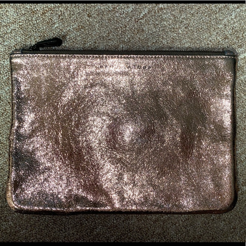 Marc Jacobs metallic pouch